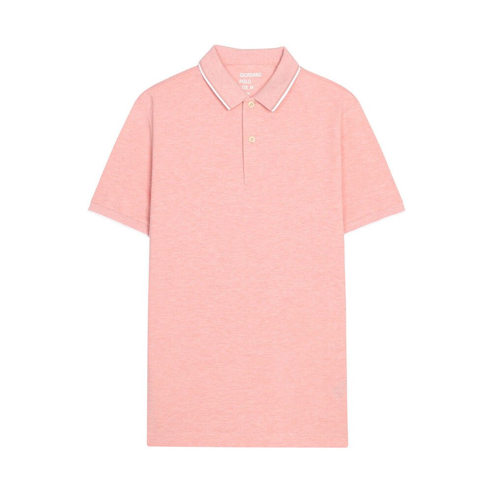 Giordano Men's Cotton Solid Polo - Premium Polo