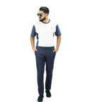 Giordano Men's Cotton Spandex Twill Low Rise Slim Fit Khakis - Premium Pants