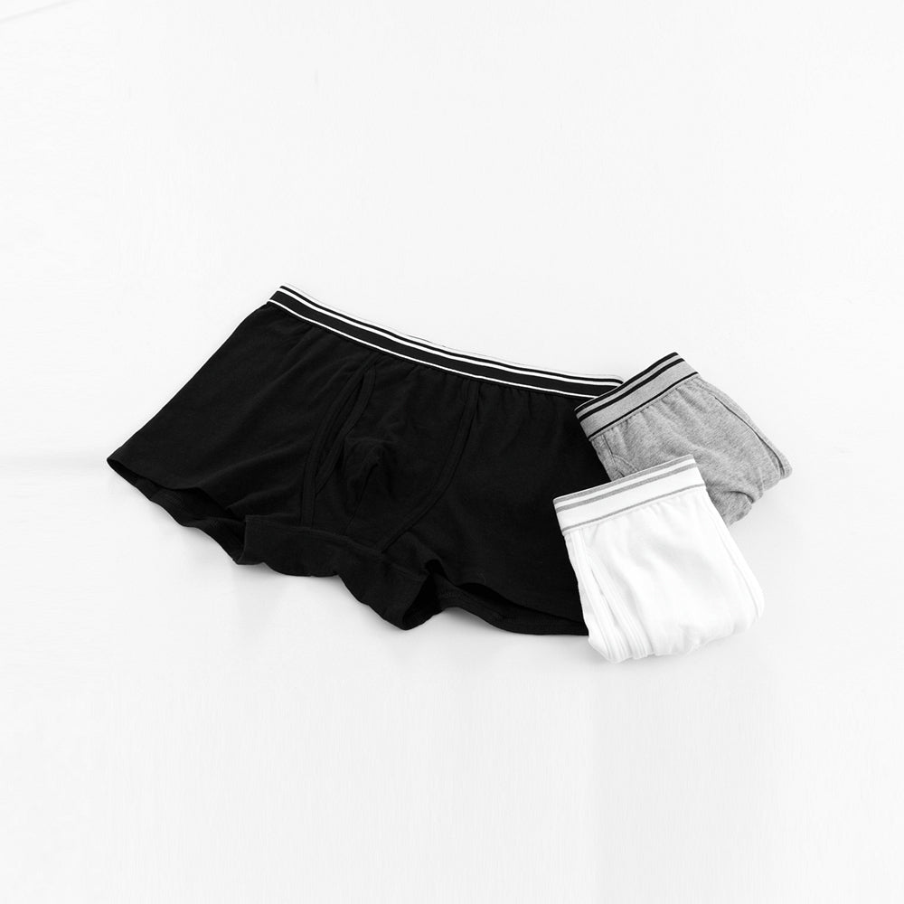 Giordano Men’s Cotton Stretch Jersey Trunks 3 - Pack Essentials - first_variant_option_2 Premium Briefs for Giordano