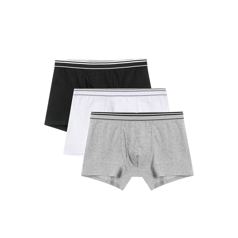 Giordano Men’s Cotton Stretch Jersey Trunks 3 - Pack Essentials - first_variant_option_2 Premium Briefs for Giordano