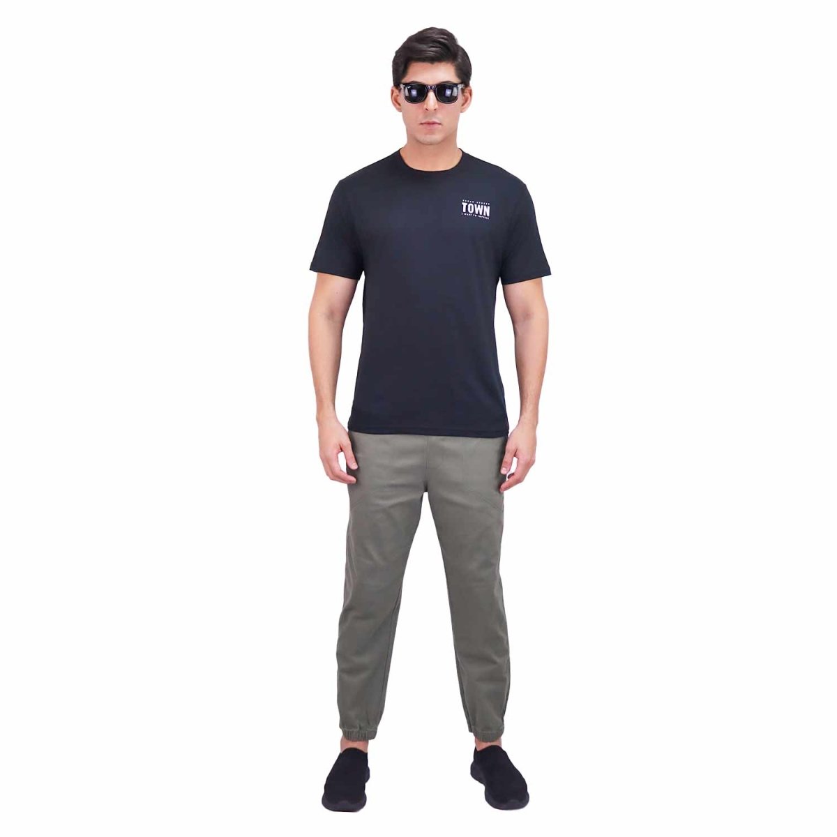 Giordano Men's Cotton Tee - Premium Print Tee