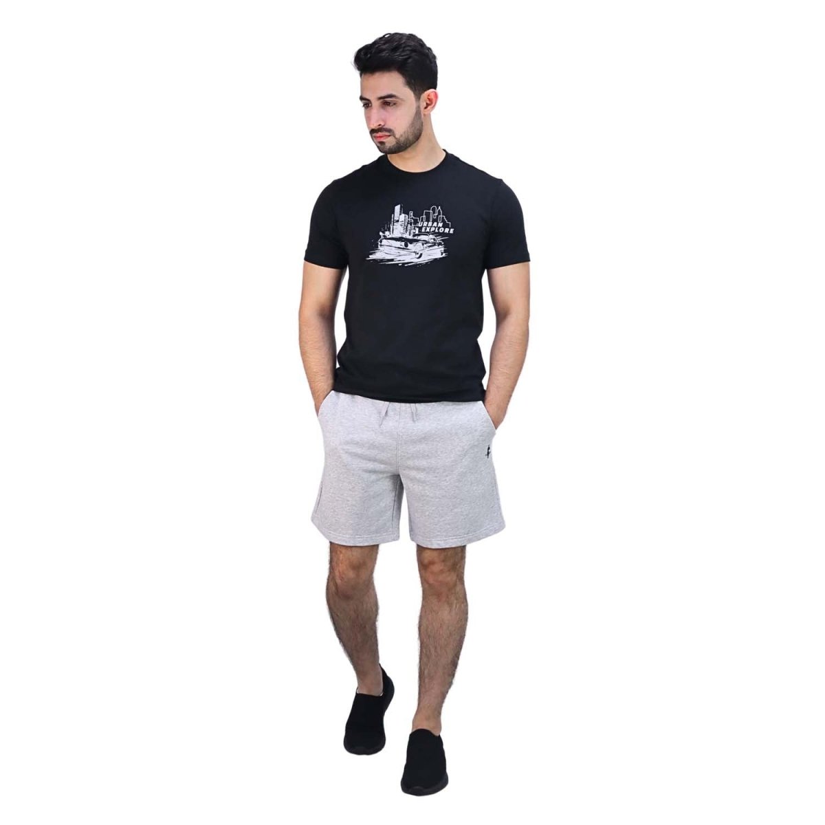 Giordano Men's Cotton Tee - Premium Print Tee