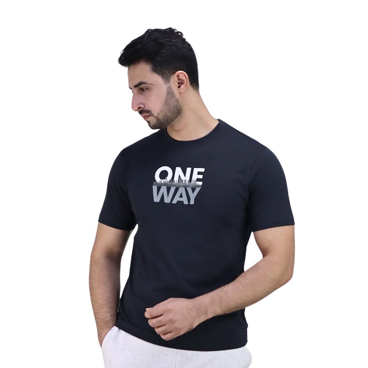 Giordano Men's Cotton Tee - Premium Print Tee