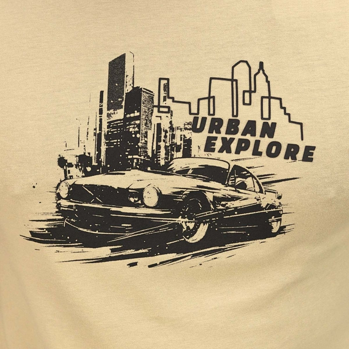 Giordano Men's Cotton Tee - Premium Print Tee