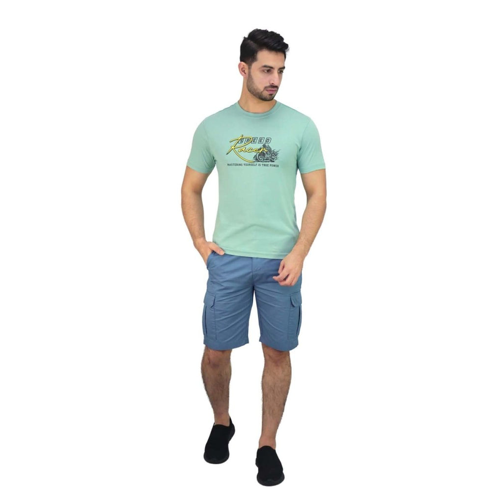 Giordano Men's Cotton Tee - Premium Print Tee