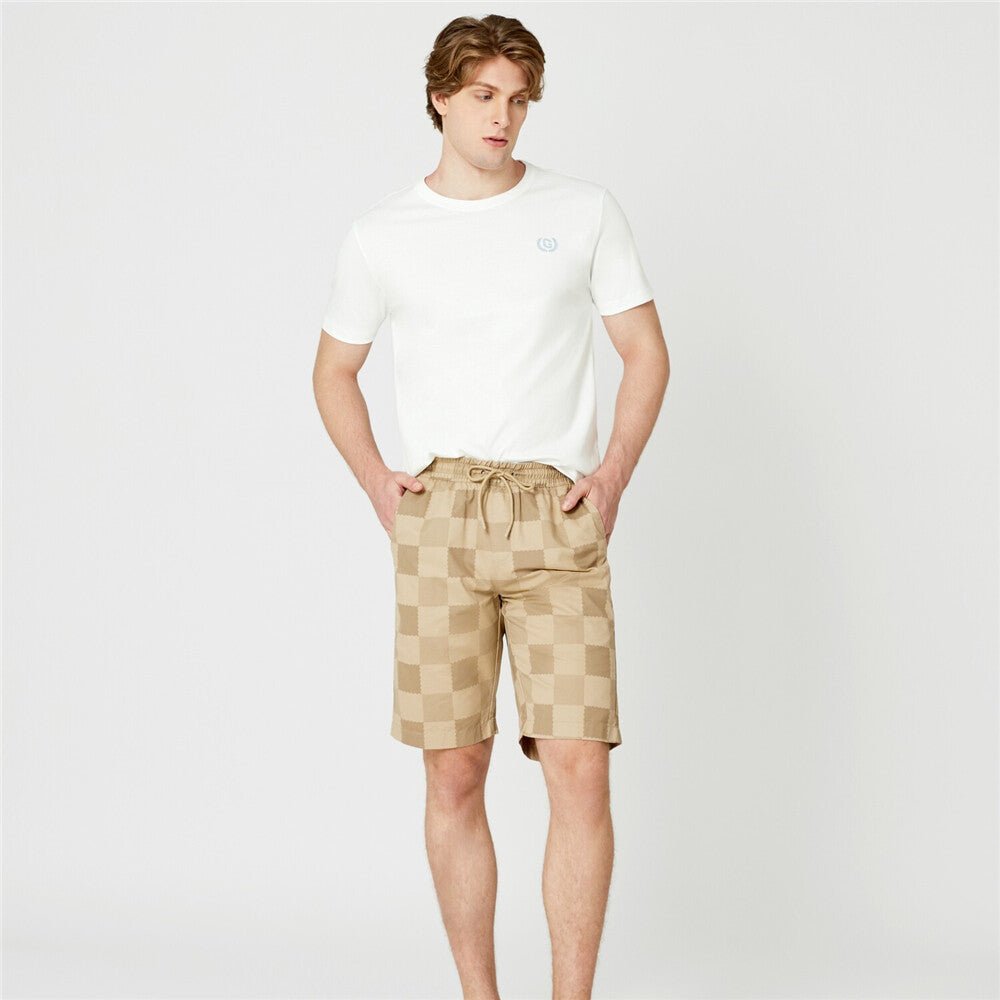 Giordano Men's Cotton Twill Bermuda Shorts - Comfort & Style - Premium Shorts