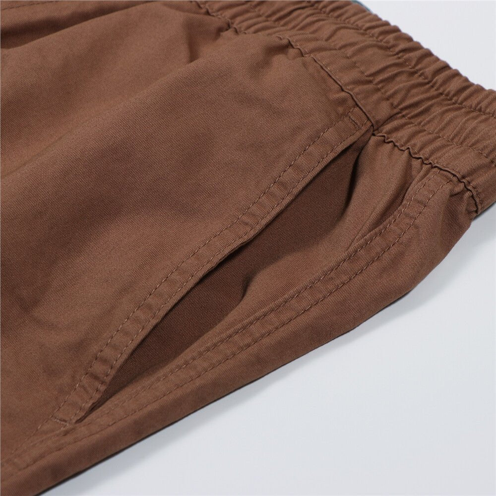 Giordano Men's Cotton Twill Bermuda Shorts - Comfort & Style - Premium Shorts