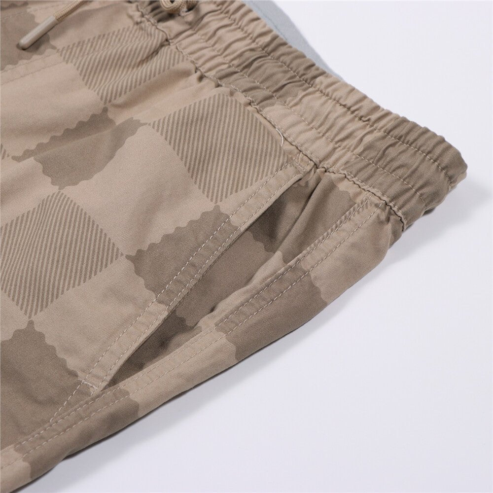 Giordano Men's Cotton Twill Bermuda Shorts - Comfort & Style - Premium Shorts
