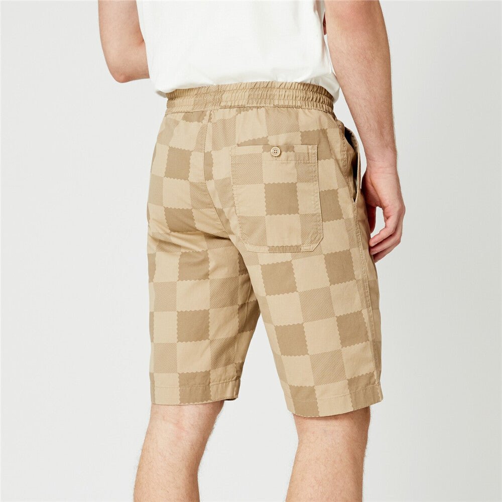 Giordano Men's Cotton Twill Bermuda Shorts - Comfort & Style - Premium Shorts
