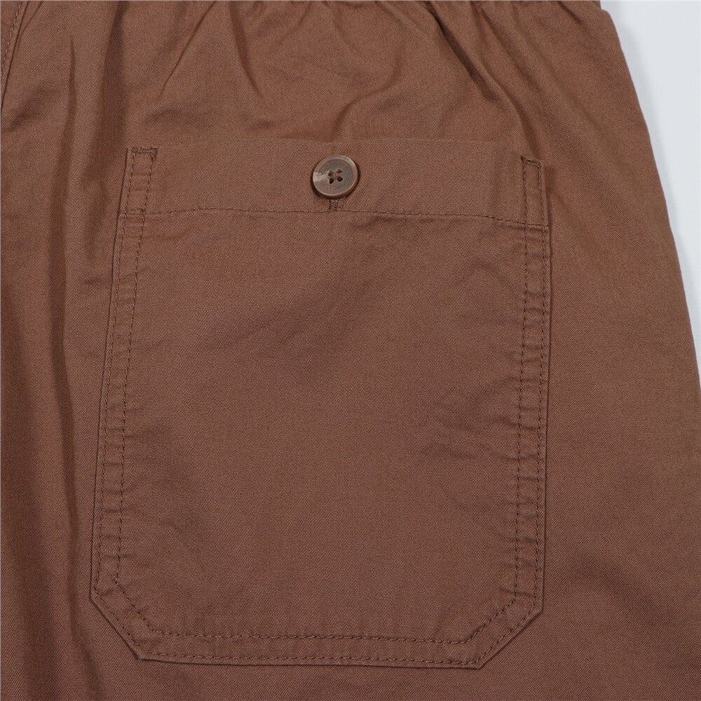 Giordano Men's Cotton Twill Bermuda Shorts - Comfort & Style - Premium Shorts