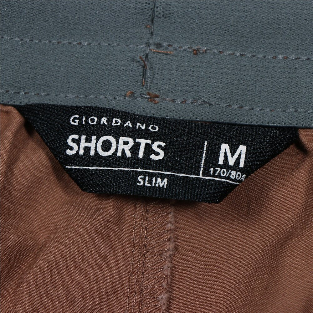 Giordano Men's Cotton Twill Bermuda Shorts - Comfort & Style - Premium Shorts