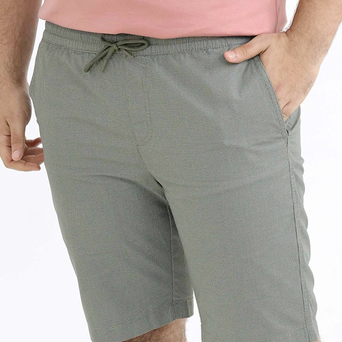 Giordano Men's Cotton Twill Bermuda Shorts - Comfort & Style - Premium Shorts