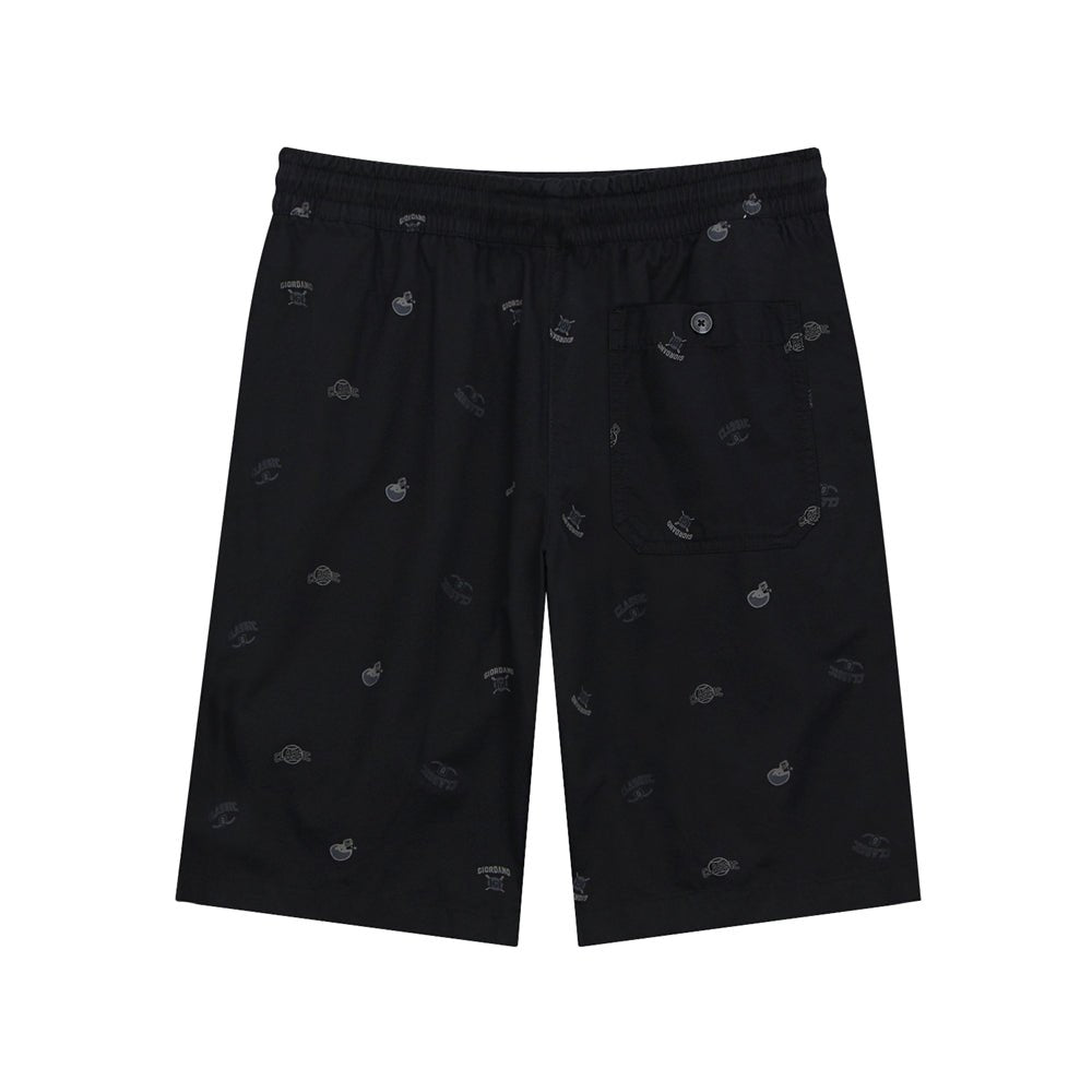 Giordano Men's Cotton Twill Bermuda Shorts - Comfort & Style - Premium Shorts