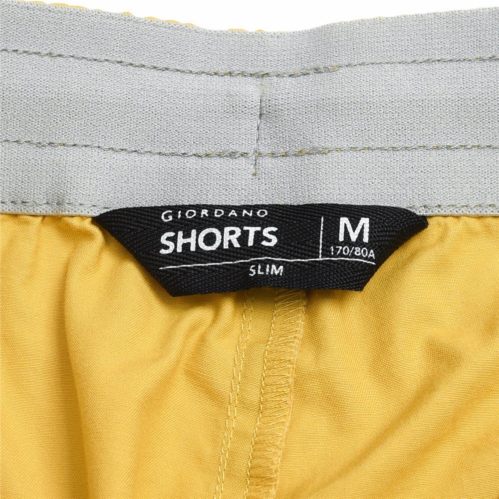 Giordano Men's Cotton Twill Bermuda Shorts - Comfort & Style - Premium Shorts