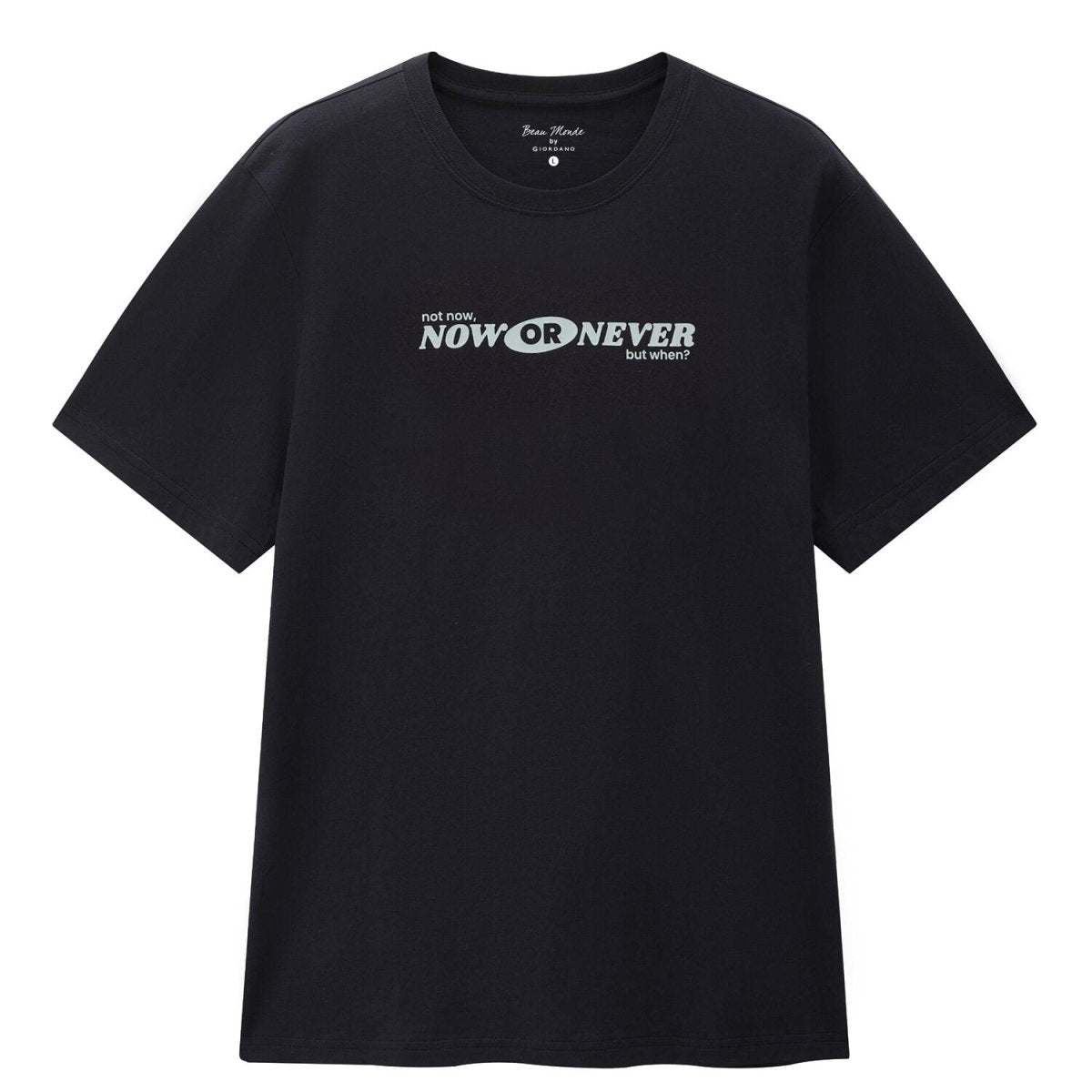 Giordano Men's Crew-Neck Graphic Tee | Online Exclusive - Premium Print Tee