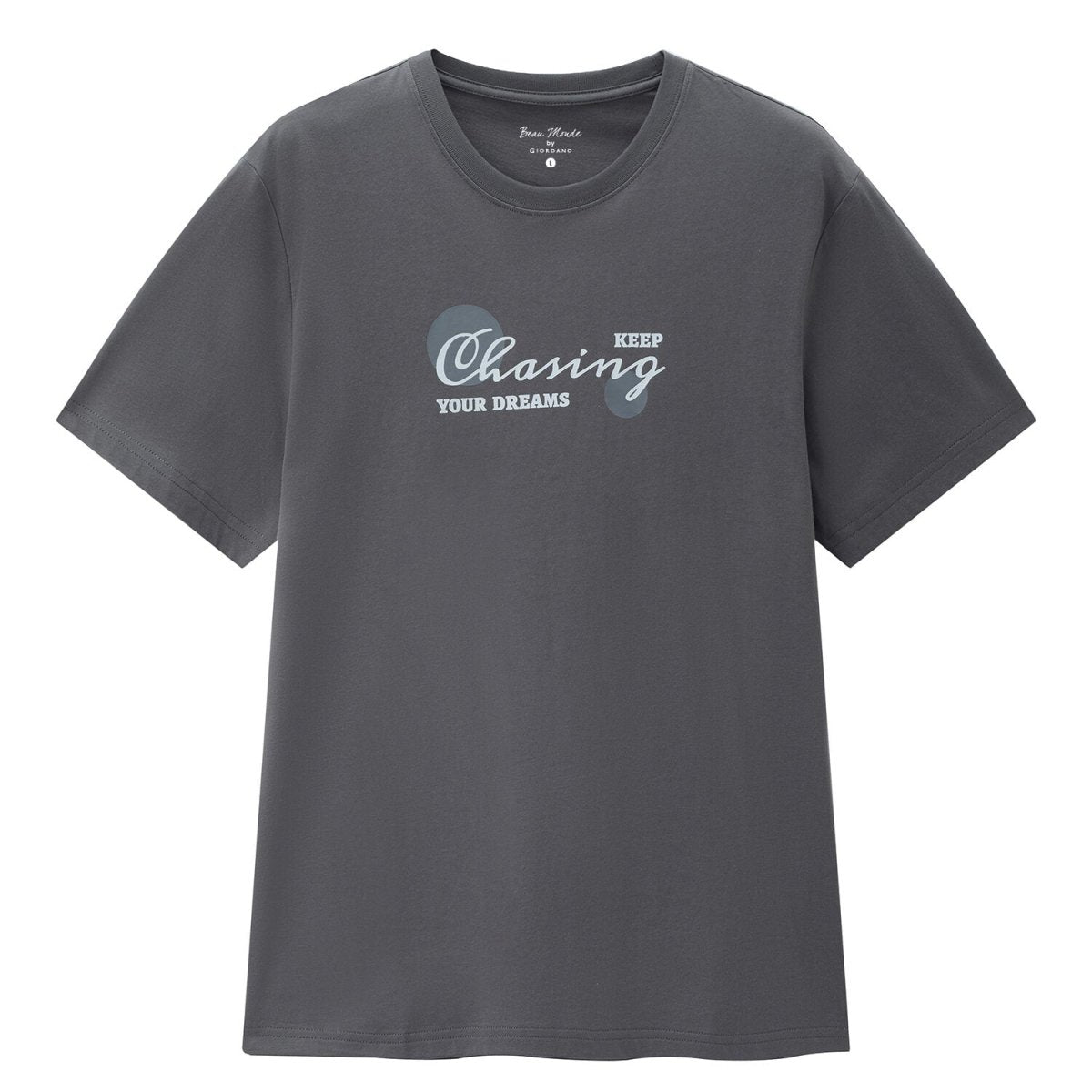 Giordano Men's Crew-Neck Graphic Tee | Online Exclusive - Premium Print Tee