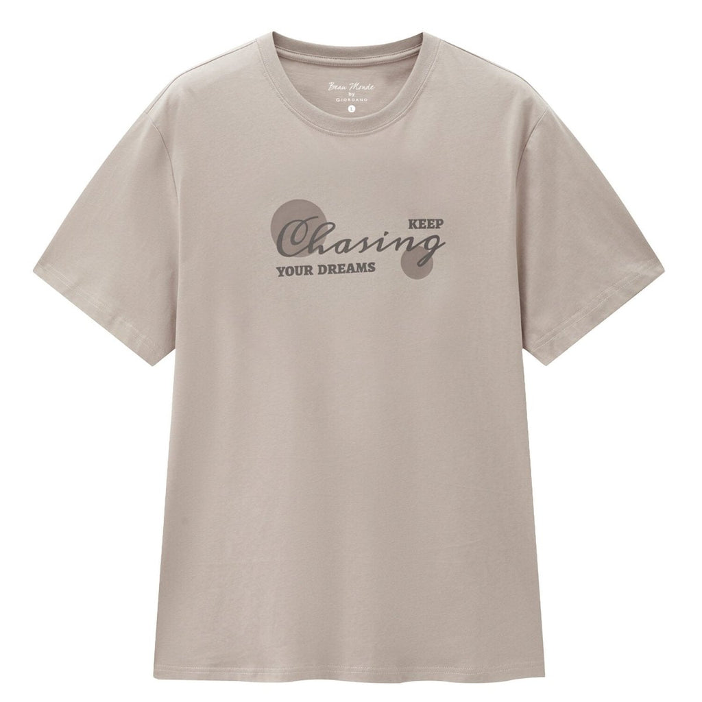 Giordano Men's Crew-Neck Graphic Tee | Online Exclusive - Premium Print Tee