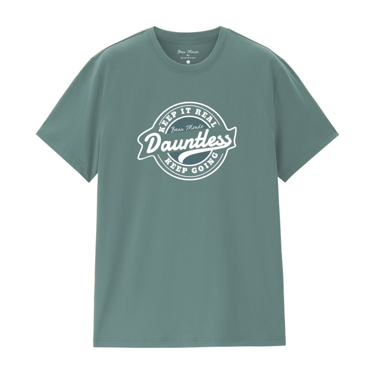 Giordano Men's Crew Neck Regular Fit Print Tee | Online Exclusive - Premium Print Tee