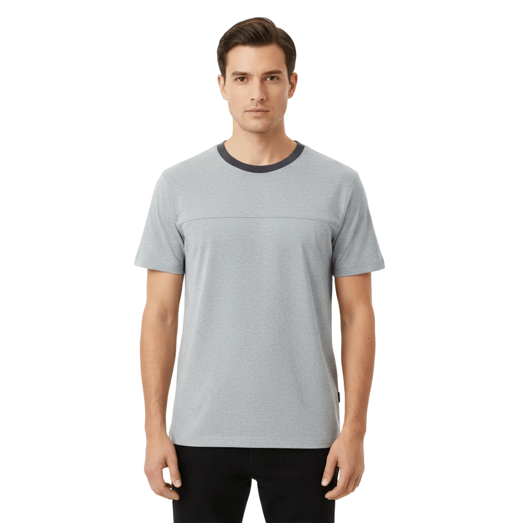 Giordano Men's Crew Neck Regular Tee - Premium Tee