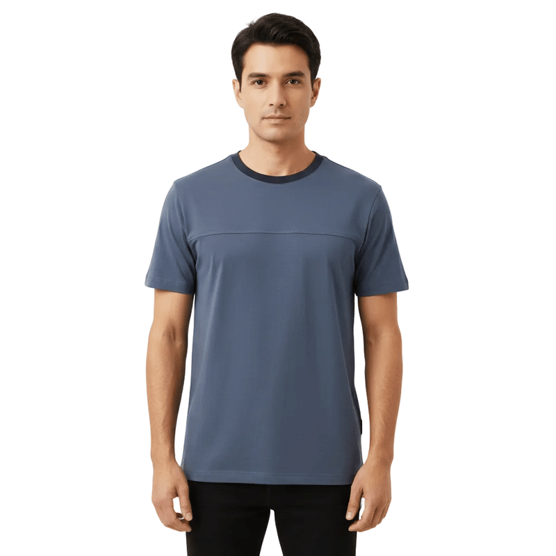 Giordano Men's Crew Neck Regular Tee - Premium Tee