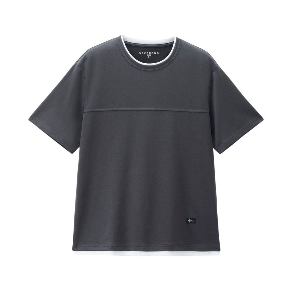 Giordano Men's Crew Neck Regular Tee | Online Exclusive - Premium Tee