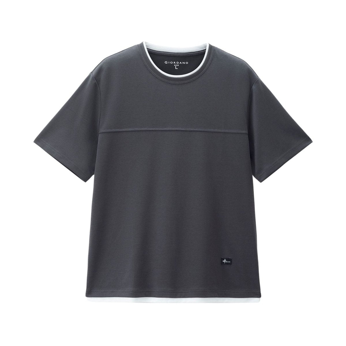 Giordano Men's Crew Neck Regular Tee | Online Exclusive - Premium Tee