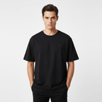 Giordano Men's Crew Neck Short Sleeve Loose Tee - Premium Tee