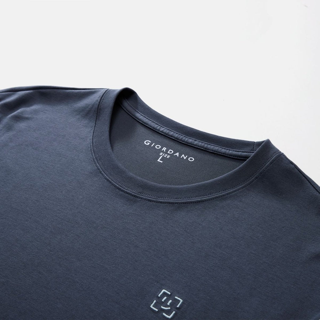 Giordano Men's Crew Neck Short Sleeve Loose Tee - Premium Tee
