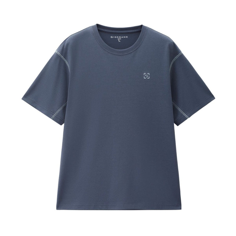 Giordano Men's Crew Neck Short Sleeve Loose Tee - Premium Tee