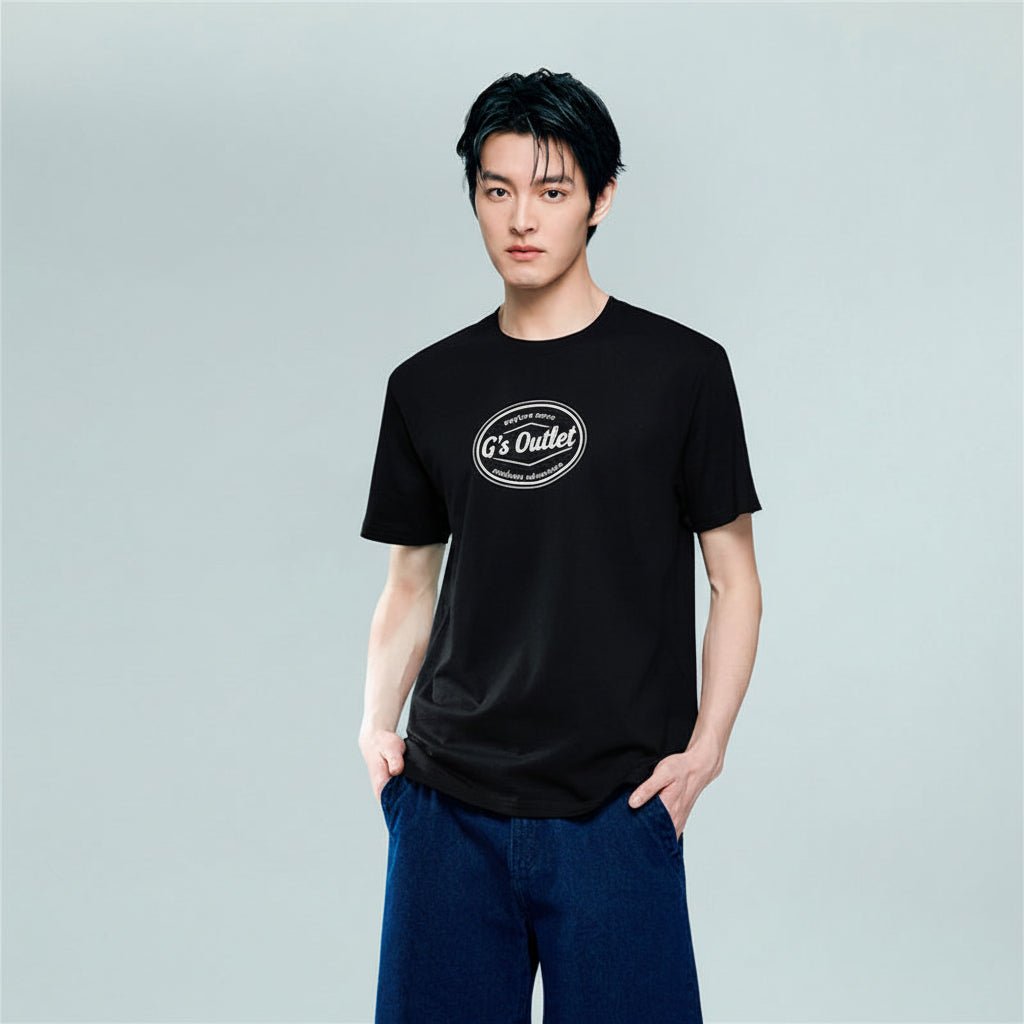 Giordano Men's Crew neck Short Sleeve Print Tee | Online Exclusive - first_variant_option_2 Premium Print Tee for Giordano