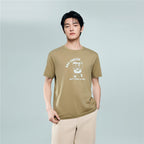 Giordano Men's Crew neck Short Sleeve Print Tee | Online Exclusive - first_variant_option_2 Premium Print Tee for Giordano
