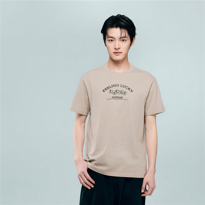 Giordano Men's Crew neck Short Sleeve Print Tee | Online Exclusive - first_variant_option_2 Premium Print Tee for Giordano