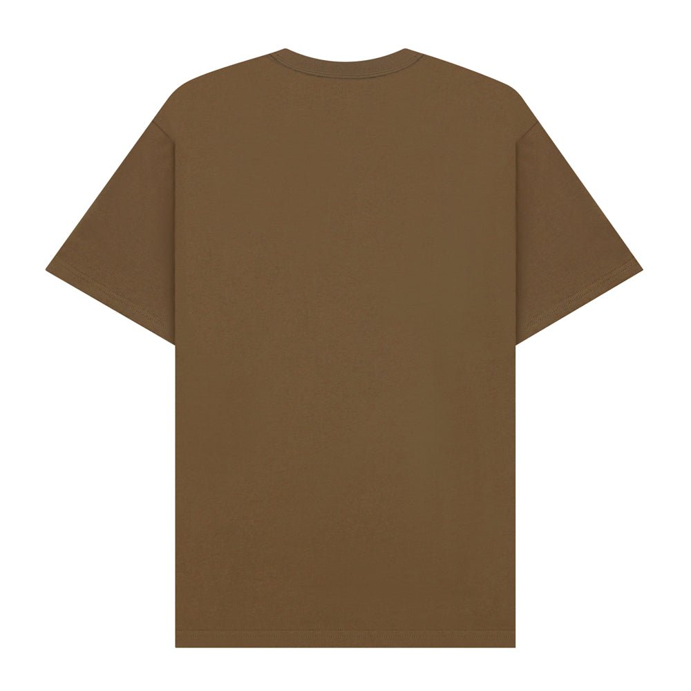 Giordano Men's Crew Neck Short Sleeve Relaxed Fit Classic Logo Print Tee - Premium Print Tee