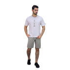 Giordano Men's Crew Neck Short Sleeve Relaxed Fit Classic Logo Print Tee - Premium Print Tee