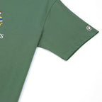 Giordano Men's Crew Neck Short Sleeve Relaxed Fit Classic Logo Print Tee - Premium Print Tee
