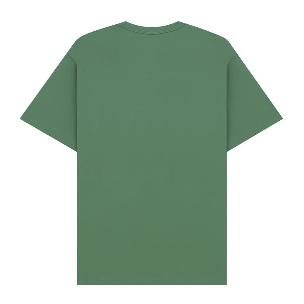 Giordano Men's Crew Neck Short Sleeve Relaxed Fit Classic Logo Print Tee - Premium Print Tee