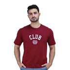 Giordano Men's Crew Neck Short Sleeve Relaxed Fit Classic Logo Print Tee - Premium Print Tee