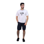 Giordano Men's Crew Neck Short Sleeve Relaxed Fit Classic Logo Print Tee - Premium Print Tee