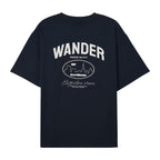 Giordano Men's Crew Neck Short Sleeve Wander Wonder Collection Relaxed Fit Print Tee - Premium Print Tee