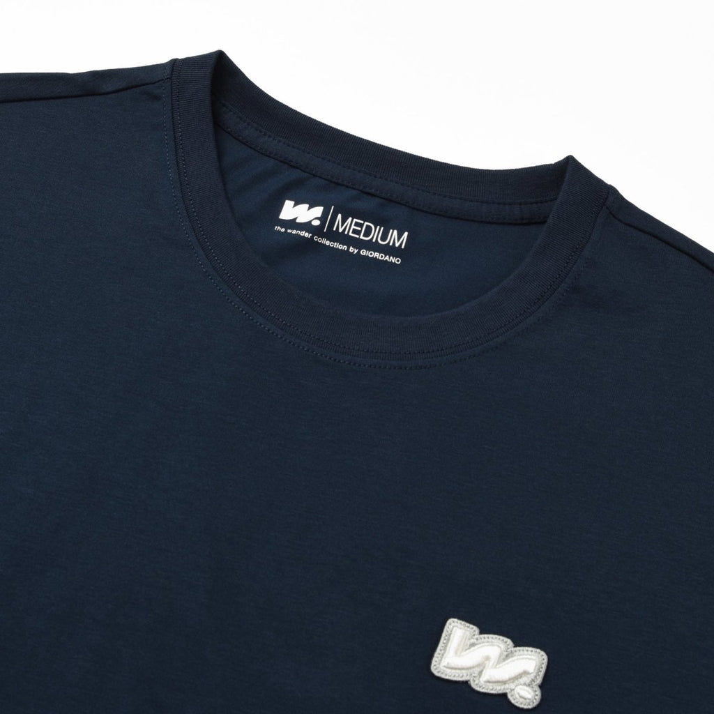 Giordano Men's Crew Neck Short Sleeve Wander Wonder Collection Relaxed Fit Print Tee - Premium Print Tee
