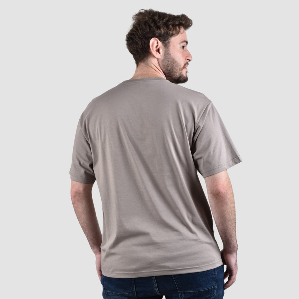Giordano Men's Crew Neck Short Sleeve Wander Wonder Collection Relaxed Fit Print Tee - Premium Print Tee