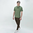 Giordano Men's Crew Neck T-Shirt - Premium Print Tee