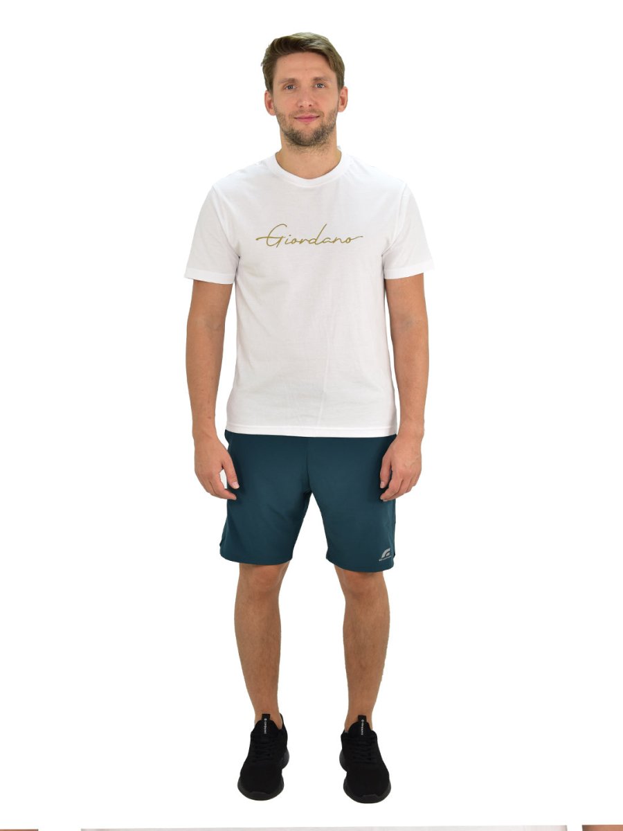 Giordano Men's Crew Neck T-Shirt - Premium Print Tee