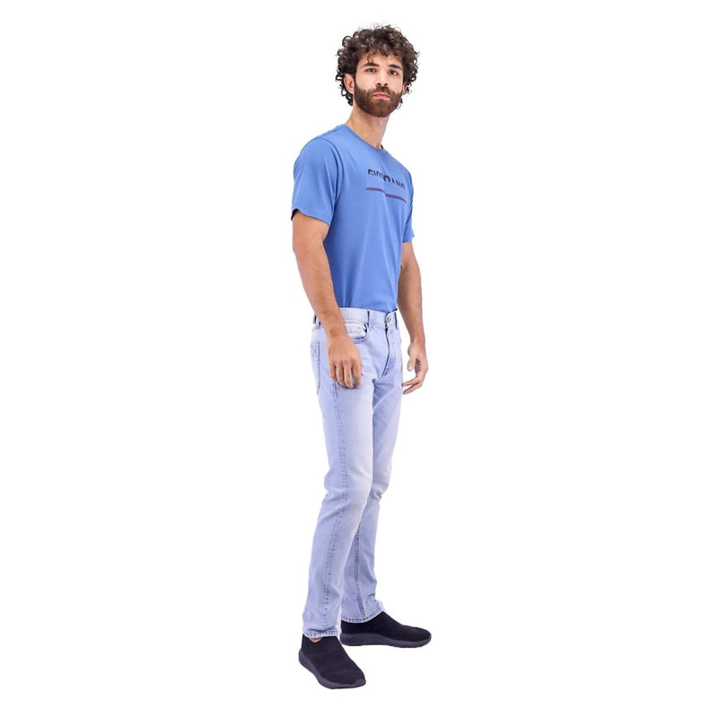 Giordano Men's Denim Low Rise Skinny Tapered Fit Jeans - Premium Jeans