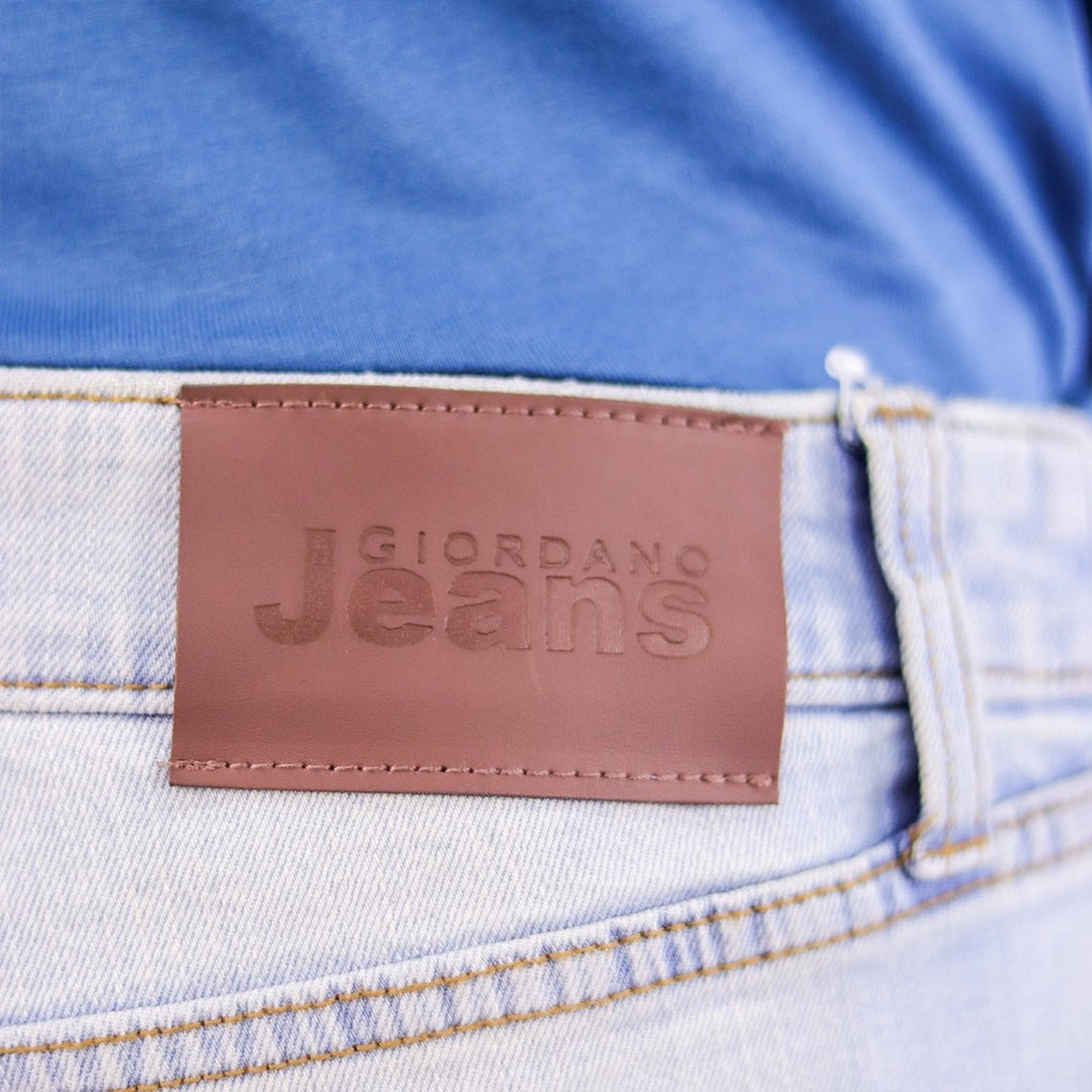Giordano Men's Denim Low Rise Skinny Tapered Fit Jeans - Premium Jeans