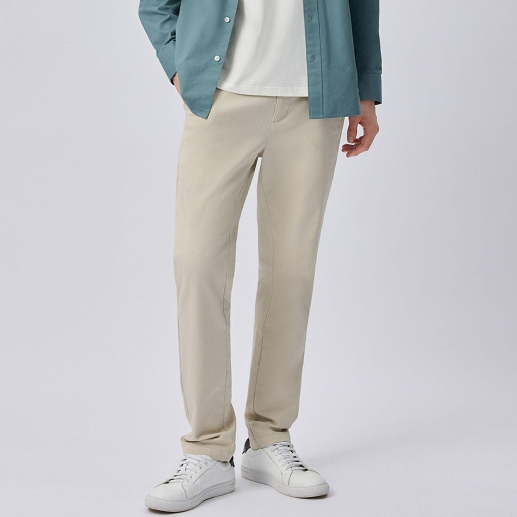 Giordano Men's Easy Care Khakis - Premium Pants