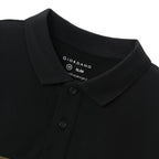 Giordano Men's Embroidered Bold Polo - Slim Fit, Cotton Lycra Pique - Premium Polo