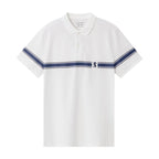 Giordano Men's Embroidered Bold Polo - Slim Fit, Cotton Lycra Pique - Premium Polo