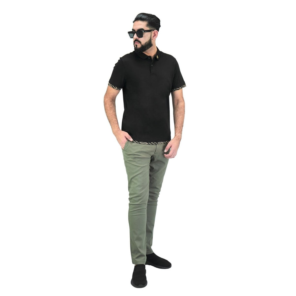 Giordano Men's Embroidered Polo - Premium Polo