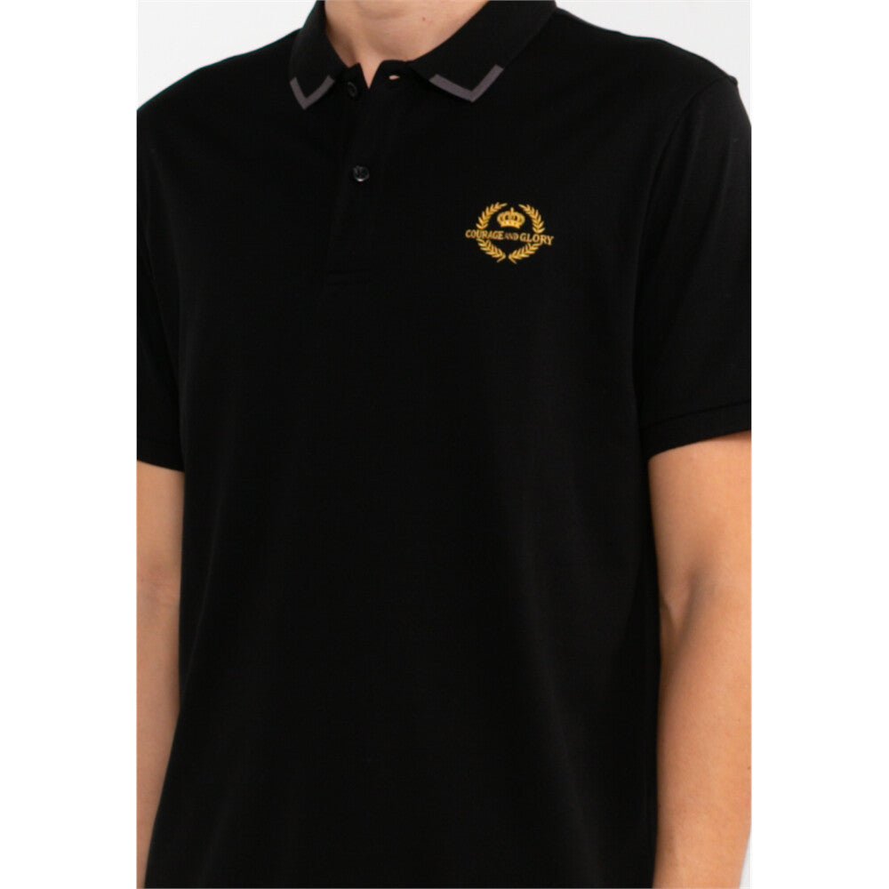 Giordano Men's Embroidered Polo - Premium Polo